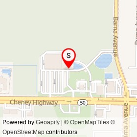 New Century on Cheney Highway, Titusville Florida - location map