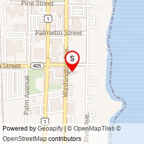 Slagle Automotive on Washington Avenue, Titusville Florida - location map