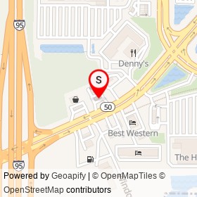 BP on Cheney Highway, Titusville Florida - location map