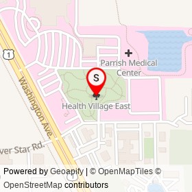 Health Village East on , Titusville Florida - location map