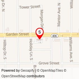 Regions Bank on Garden Street, Titusville Florida - location map