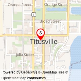 No Name Provided on Washington Avenue, Titusville Florida - location map