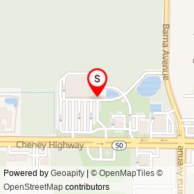 Star Nails on Cheney Highway, Titusville Florida - location map