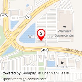 Murphy USA on Columbia Boulevard, Titusville Florida - location map