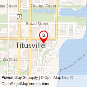 Badcock Furniture & More on Main Street, Titusville Florida - location map