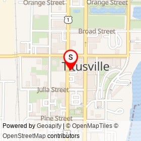 Sunrise Bread Company on South Hopkins Avenue, Titusville Florida - location map