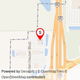 Holiday Inn Titusville on Helen Hauser Boulevard, Titusville Florida - location map