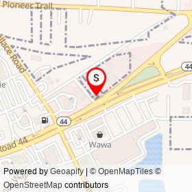 Atlantic Fence & Paver Supply on Canal Street, New Smyrna Beach Florida - location map