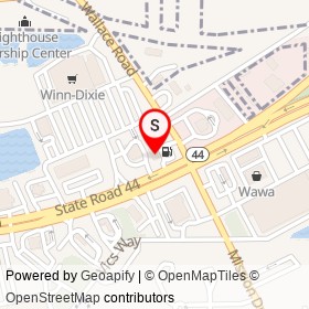 Circle K on State Road 44, New Smyrna Beach Florida - location map