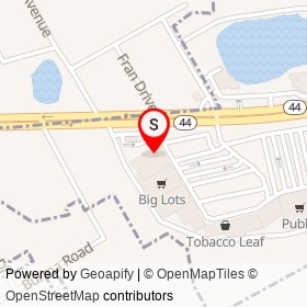 Firehouse Subs on State Road 44, New Smyrna Beach Florida - location map