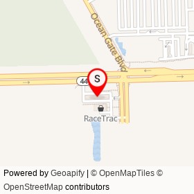 RaceTrac on State Road 44, New Smyrna Beach Florida - location map