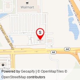McDonald's on State Road 44, New Smyrna Beach Florida - location map