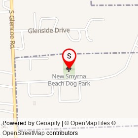 New Smyrna Beach Dog Park on , New Smyrna Beach Florida - location map
