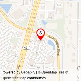 Wawa on Yorktowne Boulevard,  Florida - location map