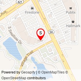 Wells Fargo on South Nova Road,  Florida - location map