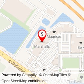 Marshalls on South Williamson Boulevard,  Florida - location map