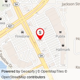 Mattress Firm on South Nova Road,  Florida - location map