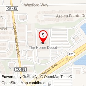 The Home Depot on Dunlawton Avenue,  Florida - location map