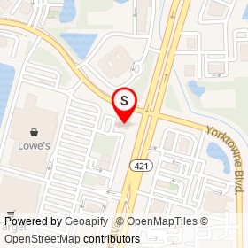 Bob Evans on Yorktowne Boulevard,  Florida - location map