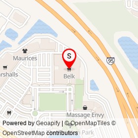 Belk on South Williamson Boulevard,  Florida - location map