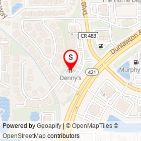Denny's on Dunlawton Avenue,  Florida - location map