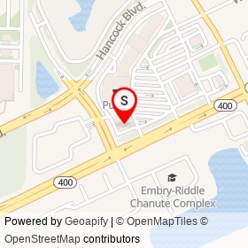 Pizza Hut on Beville Road, Daytona Beach Florida - location map