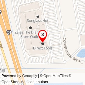 Java Nail Spa on Cornerstone Boulevard, Daytona Beach Florida - location map