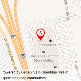 OshKosh B'gosh on Cornerstone Boulevard, Daytona Beach Florida - location map