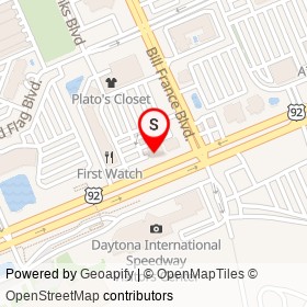 AT&T on International Speedway Boulevard, Daytona Beach Florida - location map
