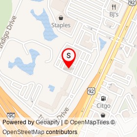 Miller's Ale House on International Speedway Boulevard, Daytona Beach Florida - location map