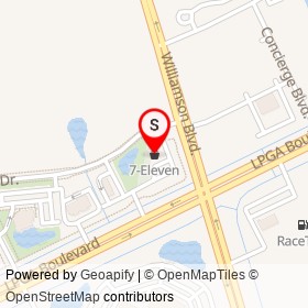 7-Eleven on Gateway North Drive, Daytona Beach Florida - location map