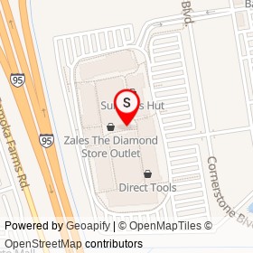 Michael Kors on Cornerstone Boulevard, Daytona Beach Florida - location map