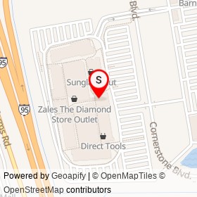 Tommy Hilfiger on Cornerstone Boulevard, Daytona Beach Florida - location map