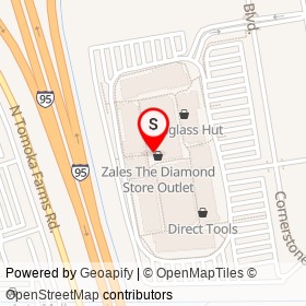 Levi's Outlet on Cornerstone Boulevard, Daytona Beach Florida - location map