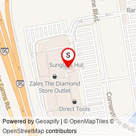 J.Crew on Cornerstone Boulevard, Daytona Beach Florida - location map
