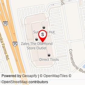 Fragrance Outlet on Cornerstone Boulevard, Daytona Beach Florida - location map