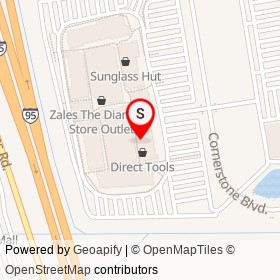 Lane Bryant on Cornerstone Boulevard, Daytona Beach Florida - location map