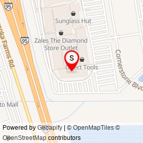 Kirkland's on Cornerstone Boulevard, Daytona Beach Florida - location map