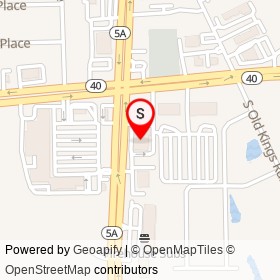 Walgreens on West Granada Boulevard, Ormond Beach Florida - location map
