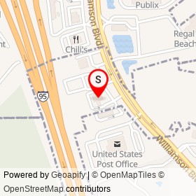 Launch Credit Union on Williamson Boulevard, Ormond Beach Florida - location map