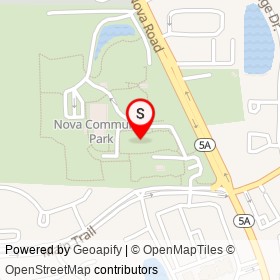 No Name Provided on Nova Road, Ormond Beach Florida - location map