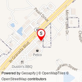 Mattress Firm on West Granada Boulevard, Ormond Beach Florida - location map