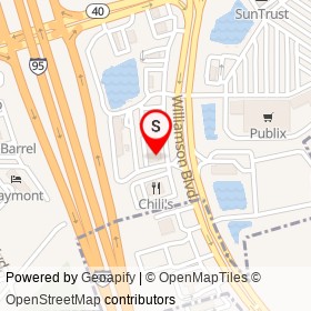 Applebee's on Williamson Boulevard, Ormond Beach Florida - location map