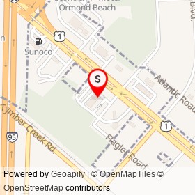McDonald's on Benton Street, Ormond Beach Florida - location map