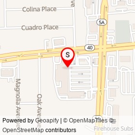 Perrine's Produce on West Granada Boulevard, Ormond Beach Florida - location map