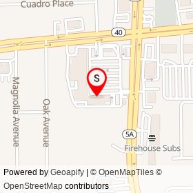 Peggy's Whole Foods of Ormond on South Nova Road, Ormond Beach Florida - location map