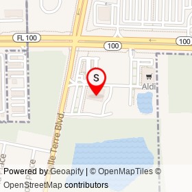 Tractor Supply Company on Belle Terre Boulevard, Palm Coast Florida - location map