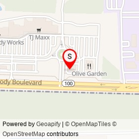 Lee Spa and Nails on Moody Boulevard, Palm Coast Florida - location map