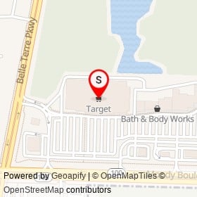 Target on Belle Terre Parkway, Palm Coast Florida - location map