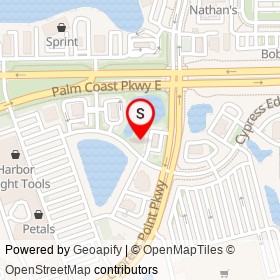 Circle K on Cypress Point Parkway, Palm Coast Florida - location map